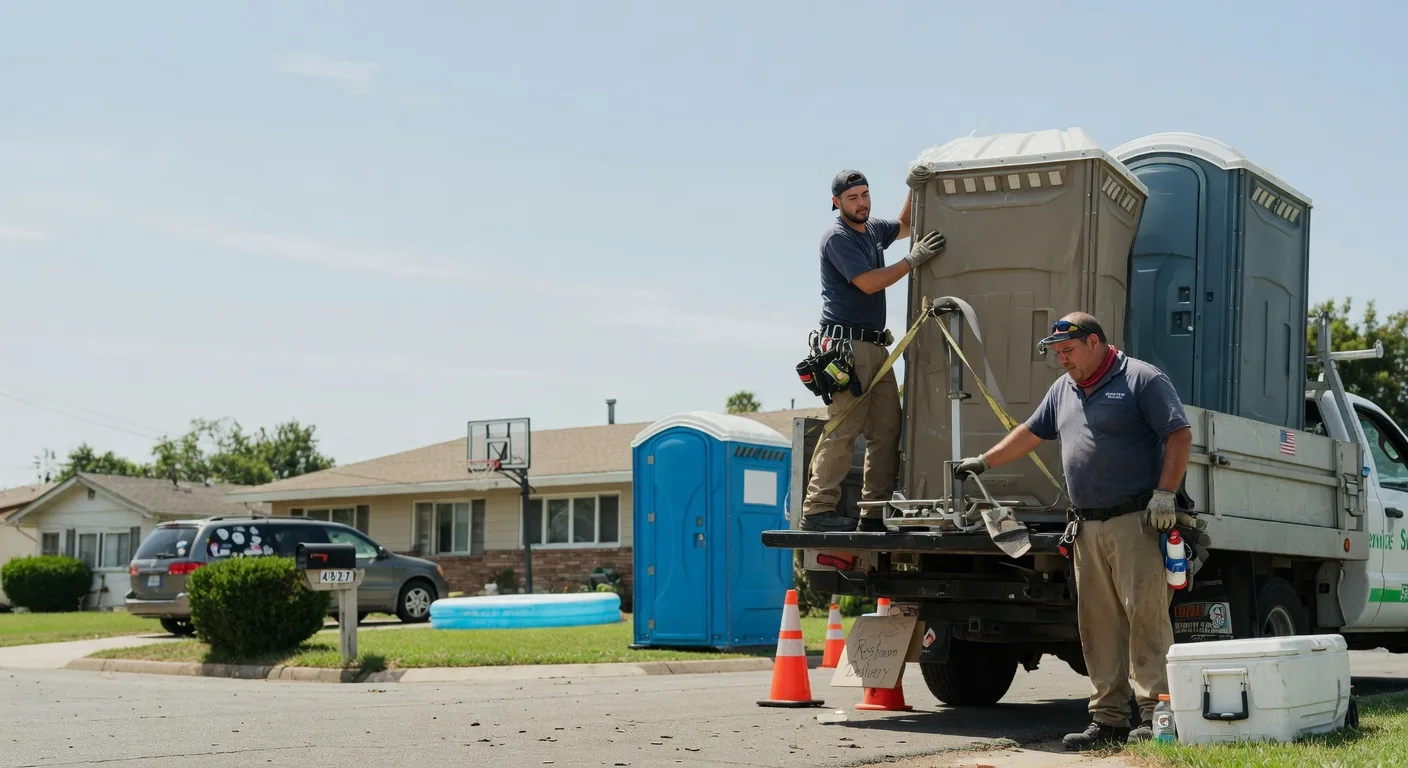 Porta Potty Rental in Wellington, KS near me