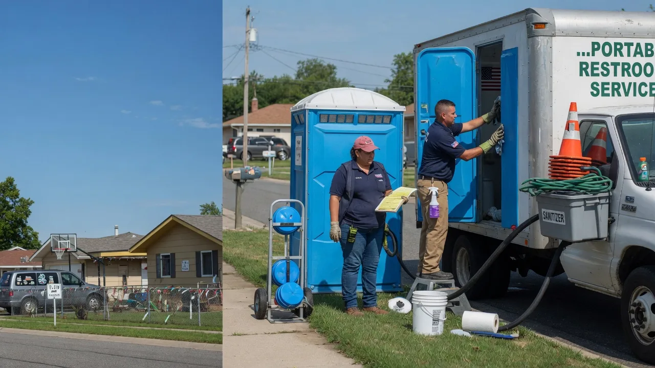 Portable Toilet Rental in Wellington, KS near me